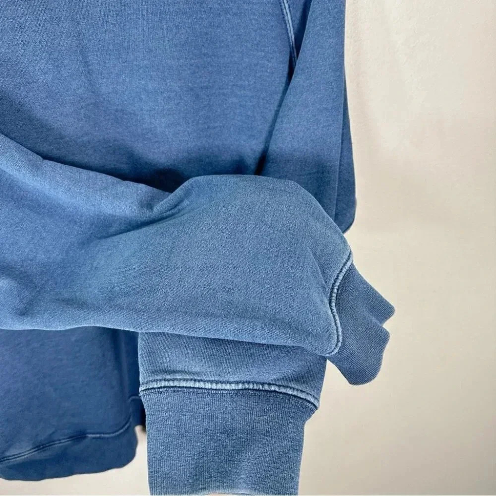 Uniqlo Womens Size Medium Crew Neck Indigo  Dye Sweatshirt - Picture 9 of 14